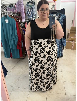 ROBE BICOLORE