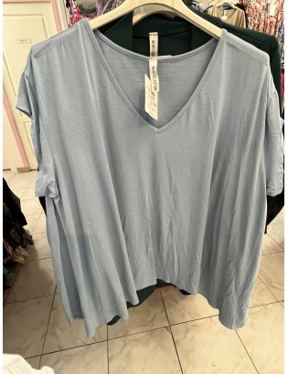 T-SHIRT COL V