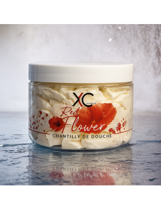 CHANTILLY DE DOUCHE RED FLOWER