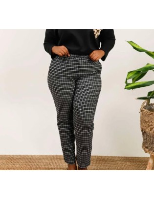 PANTALON A CARREAUX