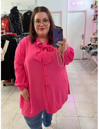 CHEMISE BLOUSE COL LAVALLIERE