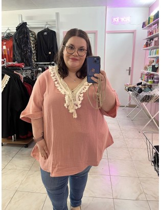 BLOUSE GAZE DE COTON