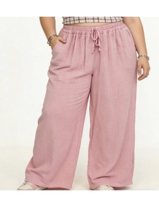 PANTALON GAZE DE COTON