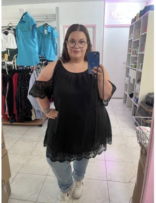 Tunique dentelle