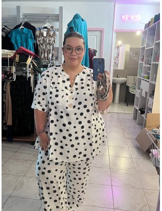 BLOUSE A POIS
