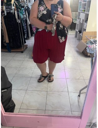 SHORT PLISSEES