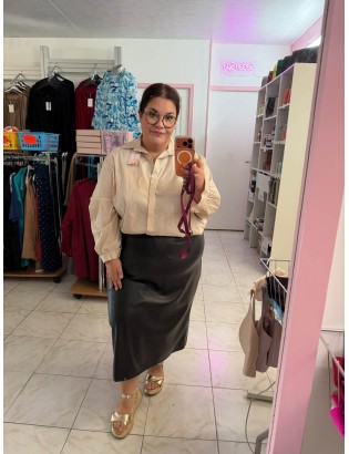 JUPE SIMILI CUIR